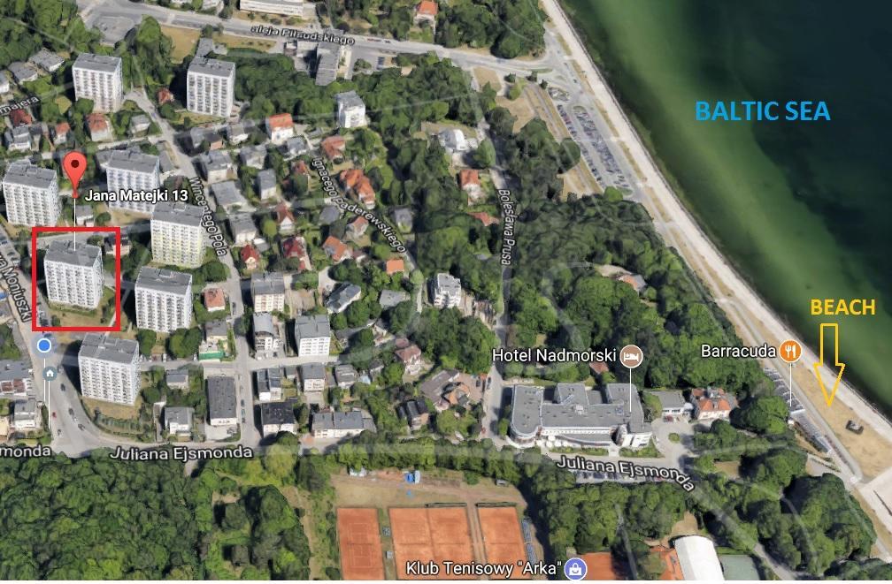 Apartament Nadmorski Widok Gdynia Bagian luar foto