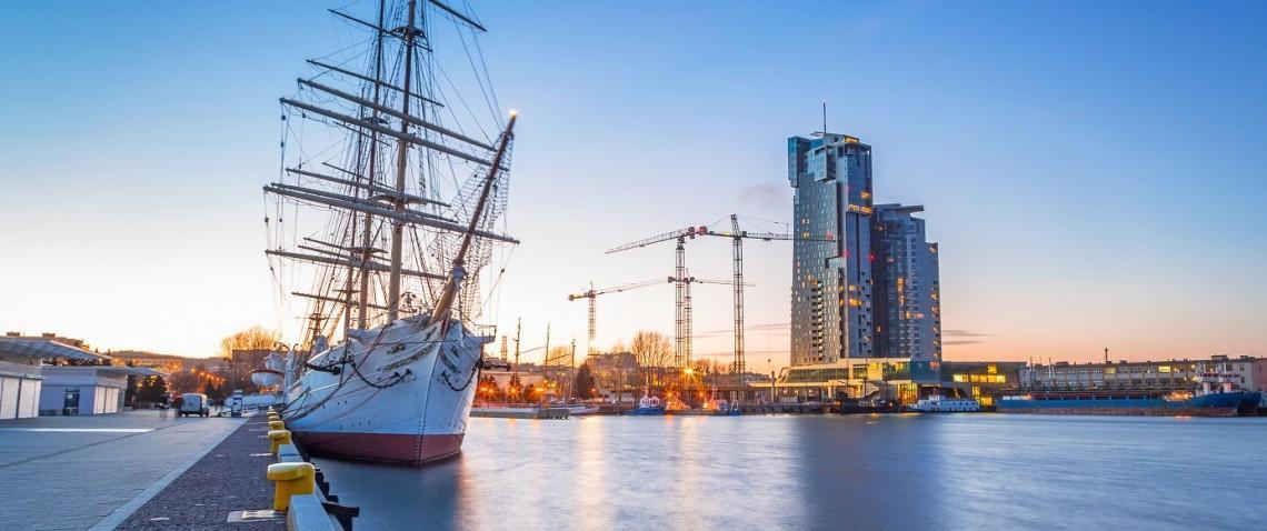 Apartament Nadmorski Widok Gdynia Bagian luar foto